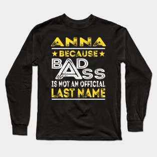 ANNA Long Sleeve T-Shirt